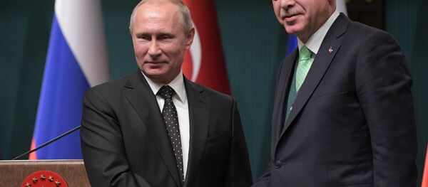 Рабочий визит президента РФ В. Путина в Турцию - Sputnik Абхазия