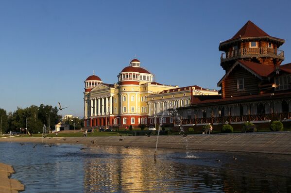 Вид на музейно-архивный комплекс и Мордовское подворье в Саранске - Sputnik Абхазия