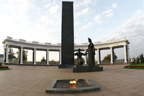 Памятник воинам Мордовии, павшим в годы Великой Отечественной войны, в Саранске - Sputnik Абхазия