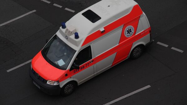 Немецкая машина скорой помощи в Германии - Sputnik Абхазия