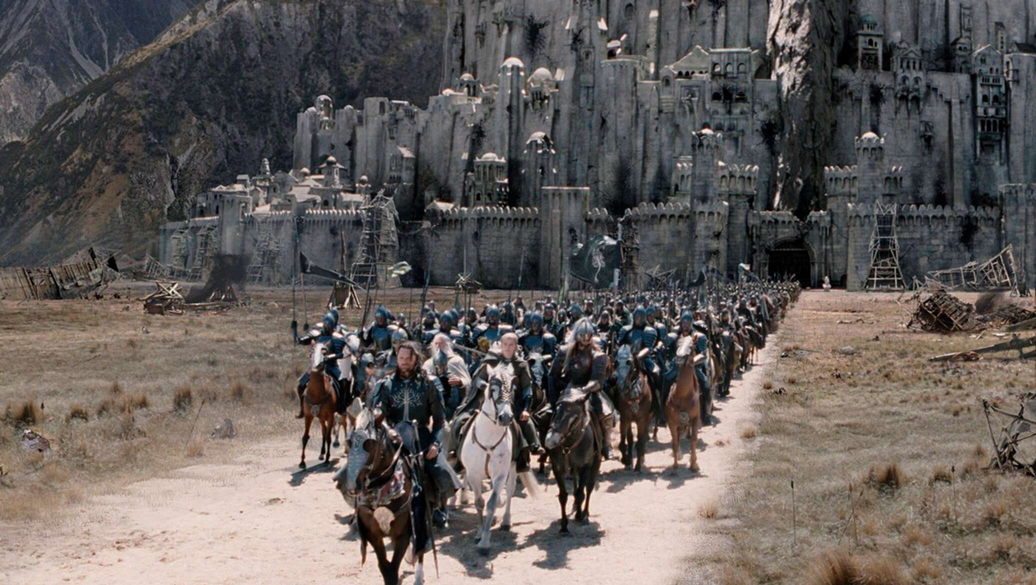 Колец возвращение. Властелин колец..Возвращение короля [the Lord of the Rings. The Return of the King] 2003. Король Минас Тирита. Властелин колец Осада Минас Тирита. Минас Тирит битва Рохан.