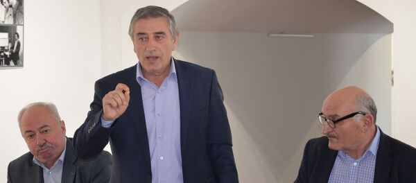 Мастер-класс журналистов для студентов АГУ Мастер-класс журналистов для студентов АГУ - Sputnik Абхазия