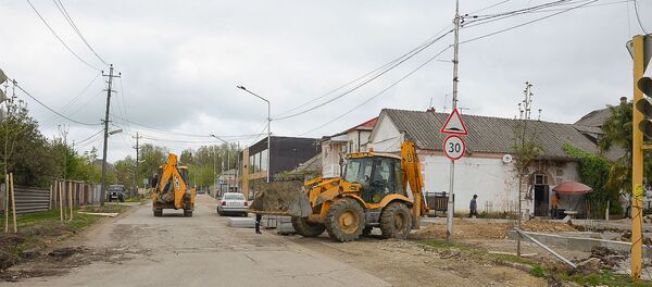 Ремонтные работы в городе - Sputnik Абхазия