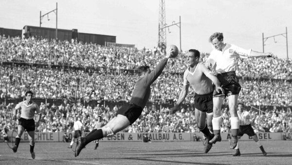 Чемпионат мира по футболу 1954 года. Матч между сборными Англии и Уругвая - Sputnik Абхазия