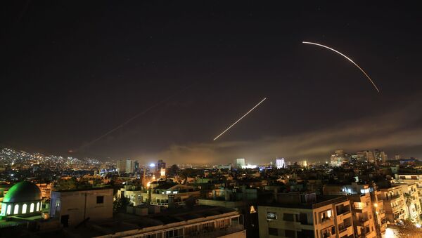 Ракетный удар по Сирии. Архивное фото - Sputnik Абхазия