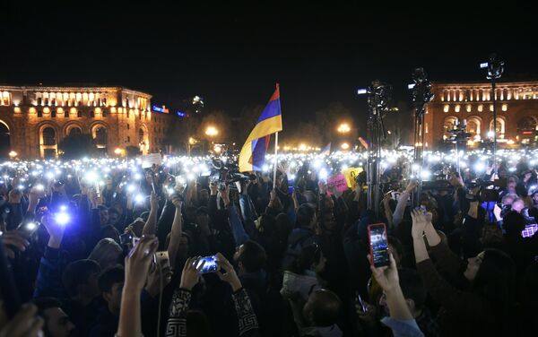 Акции протеста продолжаются в Ереване - Sputnik Абхазия