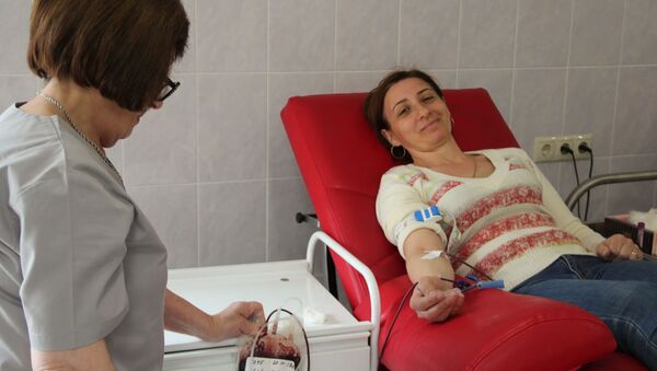 Сдача донорской крови - Sputnik Абхазия