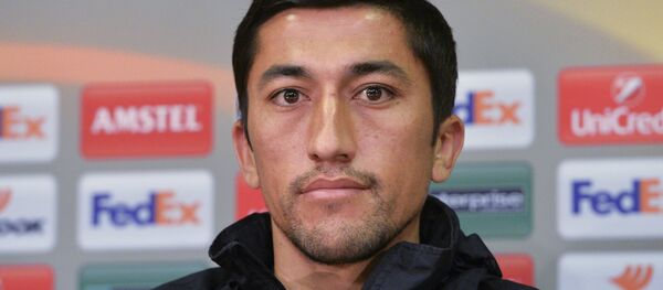 Футбол. Лига Европы. Тренировка ФК Краснодар Футбол. Лига Европы. Тренировка ФК Краснодар - Sputnik Абхазия