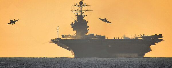 Авианосец ВМС США Гарри Трумен. Архивное фото Авианосец ВМС США Гарри Трумен. Архивное фото - Sputnik Аҧсны