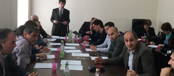 Заседание Сухумского городского Собрания Заседание Сухумского городского Собрания - Sputnik Абхазия