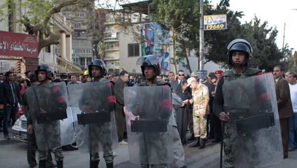 Сотрудники полиции в Египте - Sputnik Абхазия