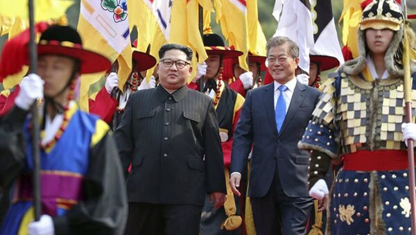Встреча лидеров Северной и Южной Кореи - Sputnik Аҧсны