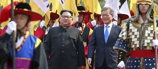 Встреча лидеров Северной и Южной Кореи - Sputnik Аҧсны