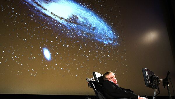 Стивен Хокинг читает лекцию в Женевском университете - Sputnik Абхазия