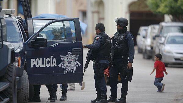 Мексиканская полиция. Архивное фото - Sputnik Абхазия