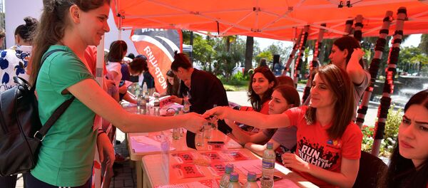 Сухумский забег. Регистрация Сухумский забег. Регистрация - Sputnik Абхазия