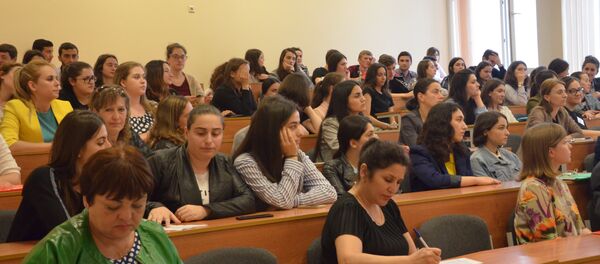 Международная научно-практическая конференция Абхазского государственного университета и Уральского педагогического университета - Sputnik Абхазия