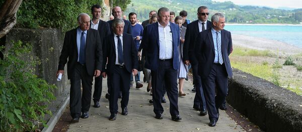 Рабочая поездка Рауля Хаджимба в Гудауту Рабочая поездка Рауля Хаджимба в Гудауту - Sputnik Абхазия