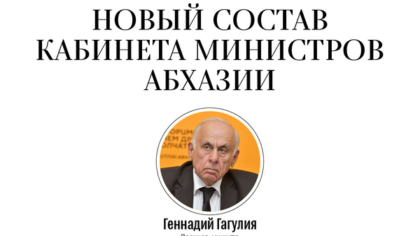 Новый состав кабинета министров Абхазии - Sputnik Абхазия