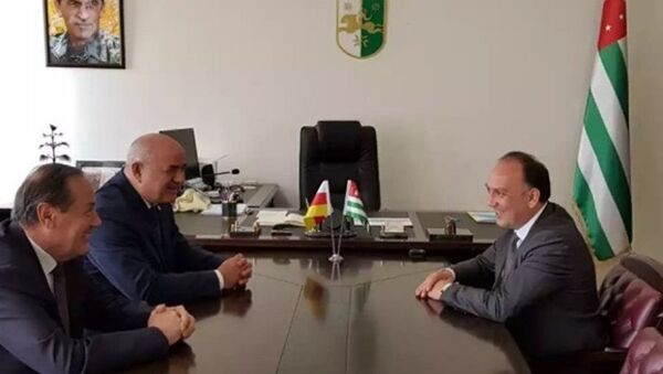 Главы МИД Южной Осетии и Абхазии встретились в Сухуме - Sputnik Аҧсны