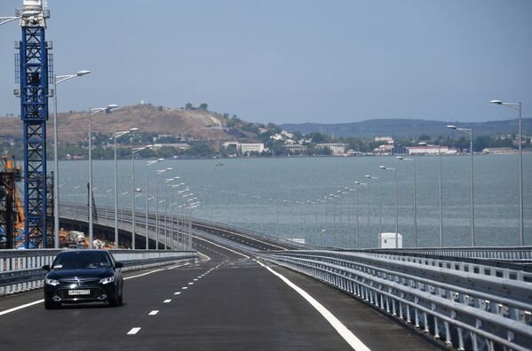 Открытие автомобильной части Крымского моста - Sputnik Абхазия