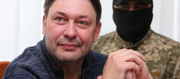 Кирилл Вышинский во время заседания суда в Киеве - Sputnik Абхазия