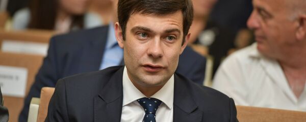 Инар Гицба на торжественном заседании к 25-летию МИД Абхазии в Кабинете Министров 17 мая Инар Гицба на торжественном заседании к 25-летию МИД Абхазии в Кабинете Министров 17 мая - Sputnik Аҧсны