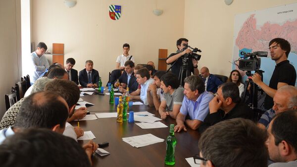 Заседание городского Собрания Сухума - Sputnik Абхазия
