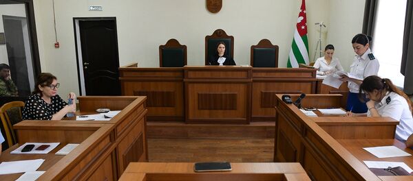 Заседание суда по делу убийства российского туриста Андрея Кабанова, архивное фото - Sputnik Абхазия