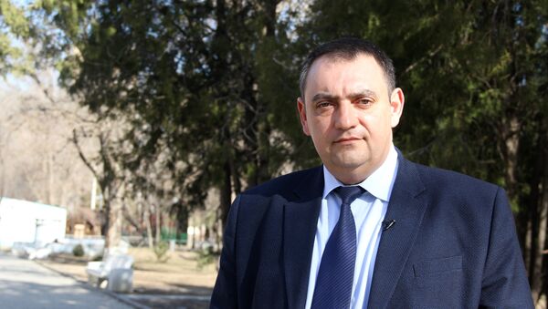 Председатель комитета по подготовке и проведению матчей чемпионата Аркадий Грушко - Sputnik Абхазия