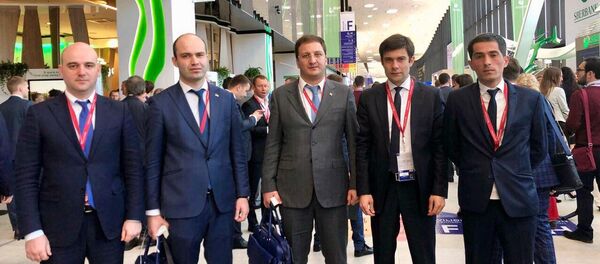 Делегация из Абхазии участвует в экономическом форуме в Санкт-Петербурге Делегация из Абхазии участвует в экономическом форуме в Санкт-Петербурге - Sputnik Абхазия