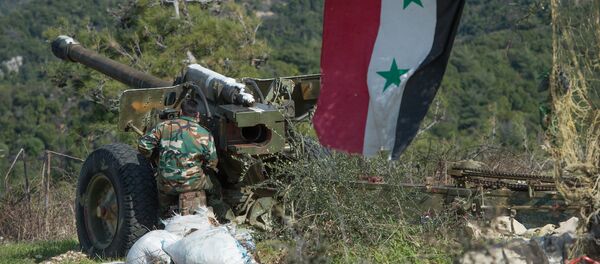 Сирийская армия в провинции Идлиб Сирийская армия в провинции Идлиб - Sputnik Абхазия