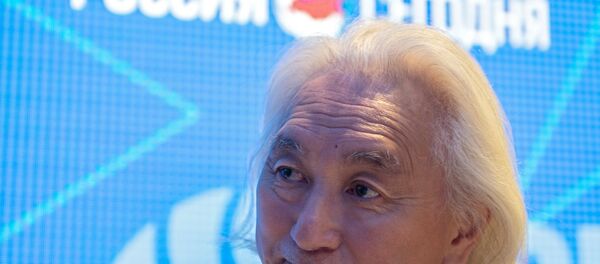 Работа стенда МИА «Россия сегодня» во второй день ПМЭФ Работа стенда МИА «Россия сегодня» во второй день ПМЭФ - Sputnik Абхазия