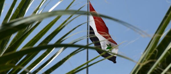 Флаг САР на улице Дамаска Флаг САР на улице Дамаска - Sputnik Абхазия