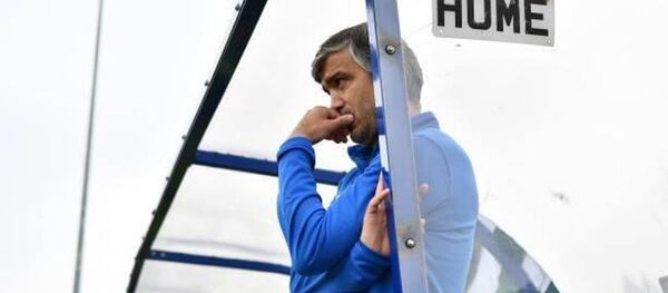 Беслан Аджинждал. Тренер сборной Абхазии по футболу Беслан Аджинждал. Тренер сборной Абхазии по футболу - Sputnik Абхазия