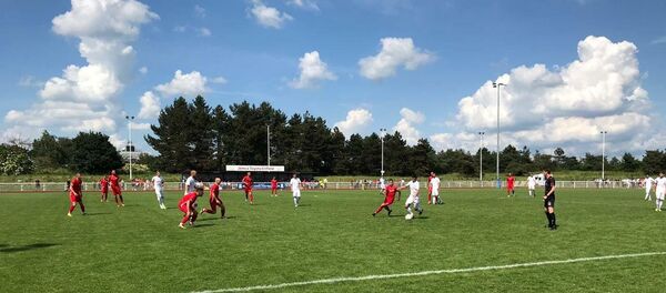 Игра сборной Абхазии против сборной Северного Кипра - Sputnik Абхазия