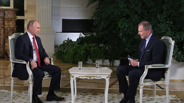 Президент РФ В. Путин дал интервью австрийскому телеканалу ORF - Sputnik Абхазия