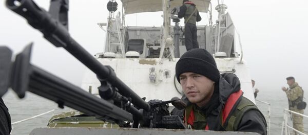 Сотрудники береговой охраны Украины Сотрудники береговой охраны Украины - Sputnik Абхазия