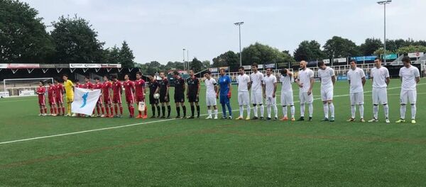 Матч сборной Абхазии против корейцев Японии - Sputnik Абхазия