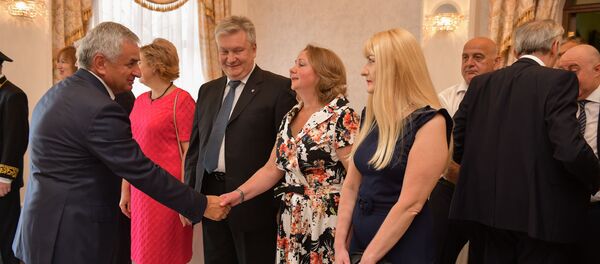 Прием в посольстве России в Абхазии в честь Дня России - Sputnik Аҧсны