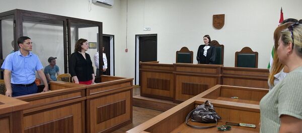 Заседание суда по делу об убийстве Кабанова Заседание суда по делу об убийстве Кабанова - Sputnik Абхазия