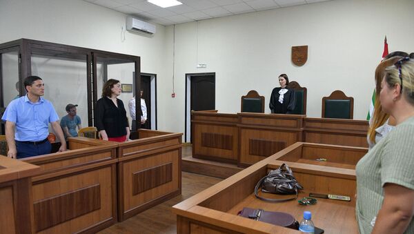 Заседание суда по делу об убийстве Кабанова - Sputnik Абхазия