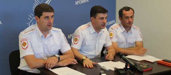 Пресс-конференция начальника ГАИ МВД Республики Абхазия Батала Агрба Пресс-конференция начальника ГАИ МВД Республики Абхазия Батала Агрба - Sputnik Абхазия