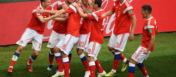 Футбол. ЧМ-2018. Матч Россия - Саудовская Аравия Футбол. ЧМ-2018. Матч Россия - Саудовская Аравия - Sputnik Абхазия