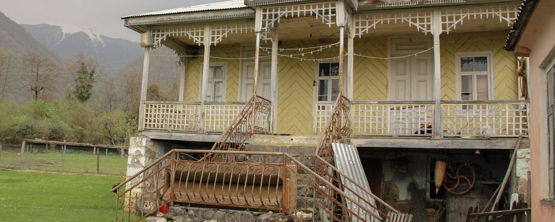 Старинный дом в селе Ачандара - Sputnik Абхазия, 1920, 18.06.2018