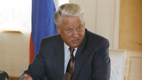 Президент России Борис Ельцин - Sputnik Аҧсны