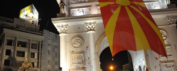 Акции протеста в Македонии Акции протеста в Македонии - Sputnik Абхазия