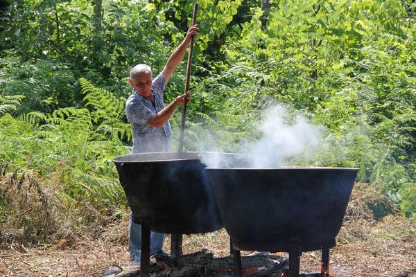 Празднование одного из старейших праздников абхазов Ацуныҳәа в селе Дурипш - Sputnik Аҧсны