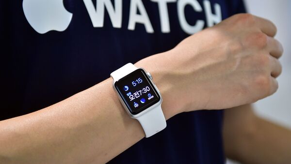 Презентация часов Apple Watch на начале продаж в Южной Корее - Sputnik Абхазия