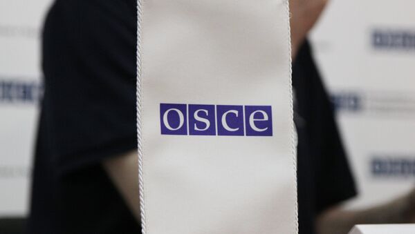 Логотип Организации по безопасности и сотрудничеству в Европе (ОБСЕ). - Sputnik Абхазия